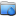 Aqua Smooth Folder Torrents Icon 16x16 png